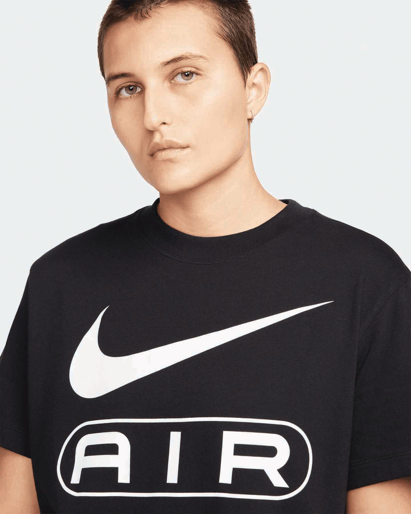  T-Shirt NIKE LONG AIR W S5645322|010|S scatto 2