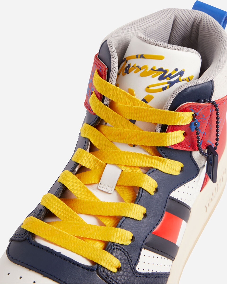  Scarpe sneakers TOMMY HILFIGER FASHION BASKET HIGH M S4099665|C87|40 scatto 1