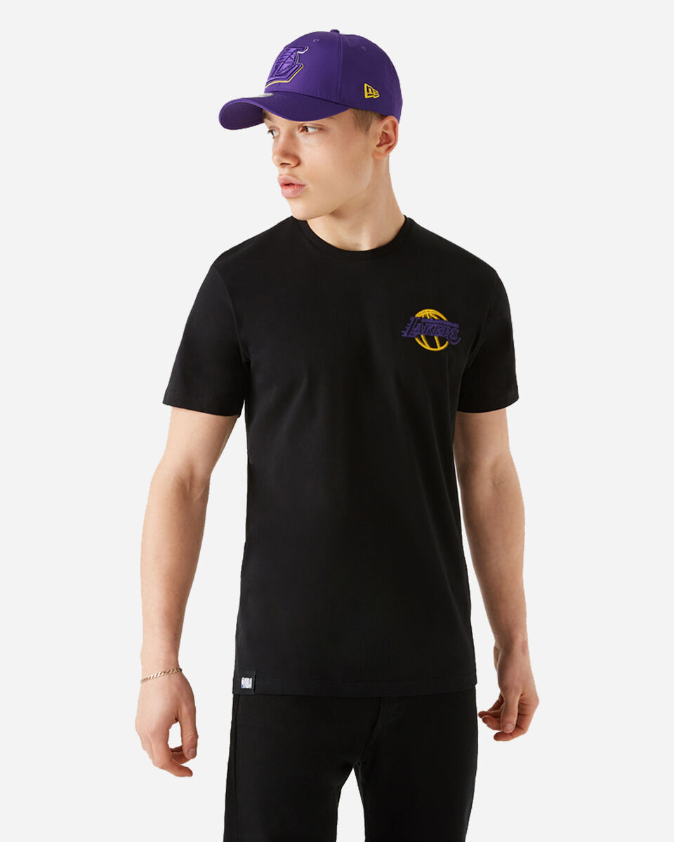  T-Shirt NEW ERA NBA NEON LOS ANGELES LAKERS M S5340085|001|S scatto 0