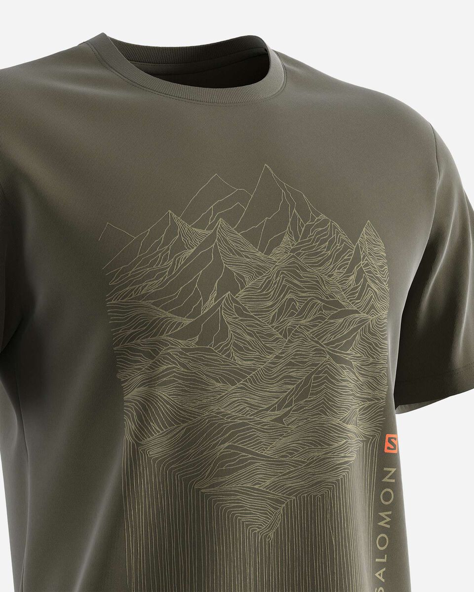  T-Shirt SALOMON OUTLIFE MOUNTAIN M S5407815|UNI|S scatto 4