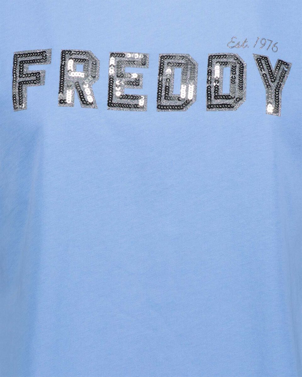  T-Shirt FREDDY BIG LOGO PAILLETTES W S5432043|C59-|XS scatto 2