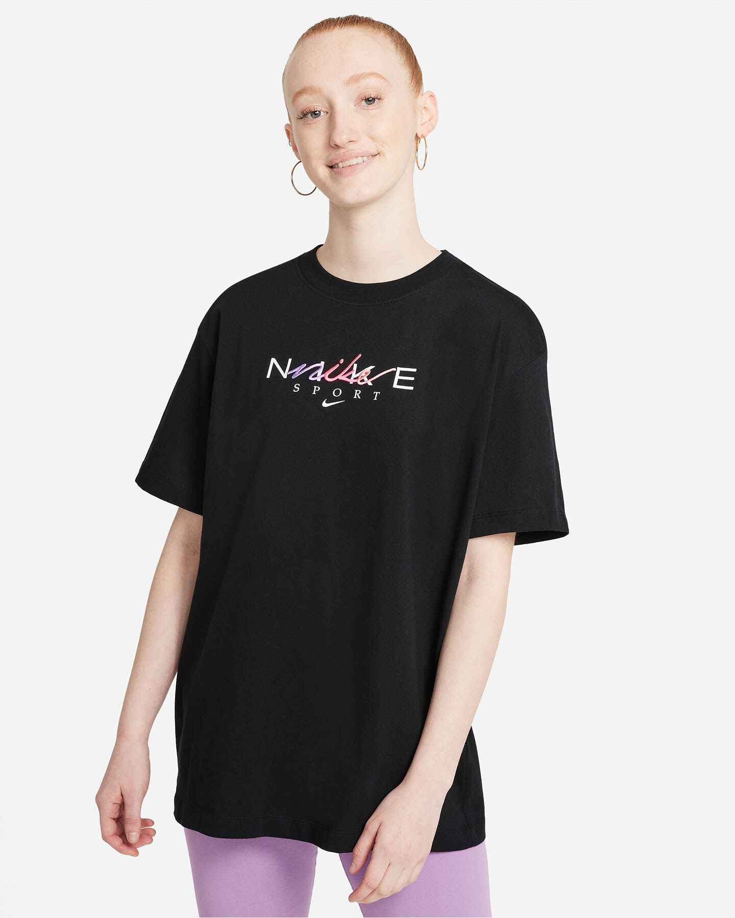  T-Shirt NIKE NEW LOGO W S5320457|010|XS scatto 0
