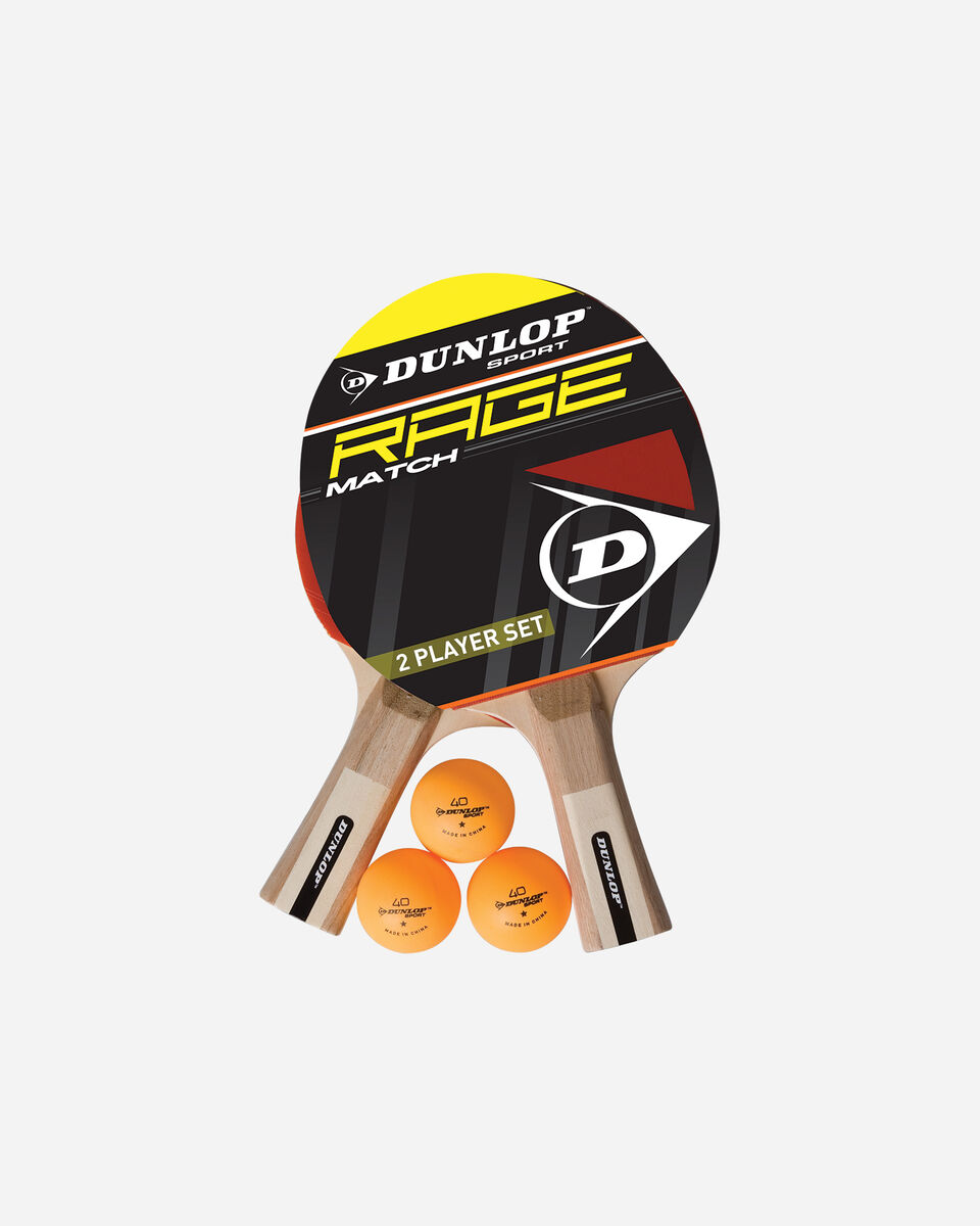  Accessorio ping pong DUNLOP SET RAGE 2 PLAYER S2006320|019|UNI scatto 0