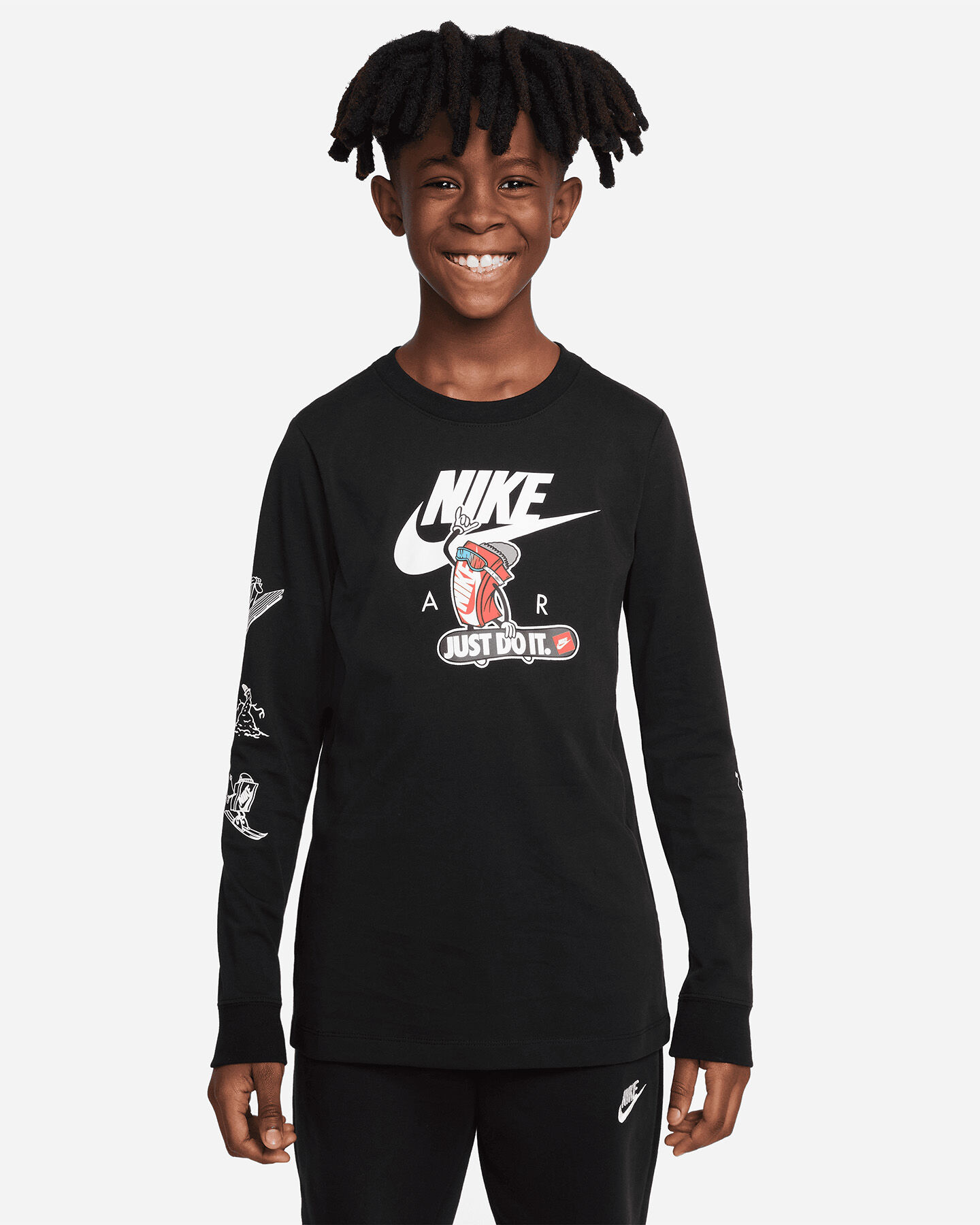  T-Shirt NIKE PATCHED BOX JR S5495257 scatto 0