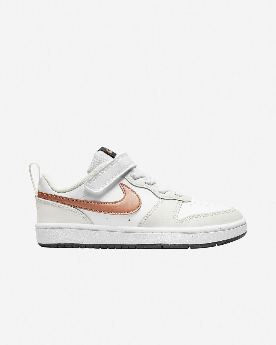  Scarpe sneakers NIKE COURT BOROUGH LOW 2 JR PS S5372605|116|1Y scatto 0