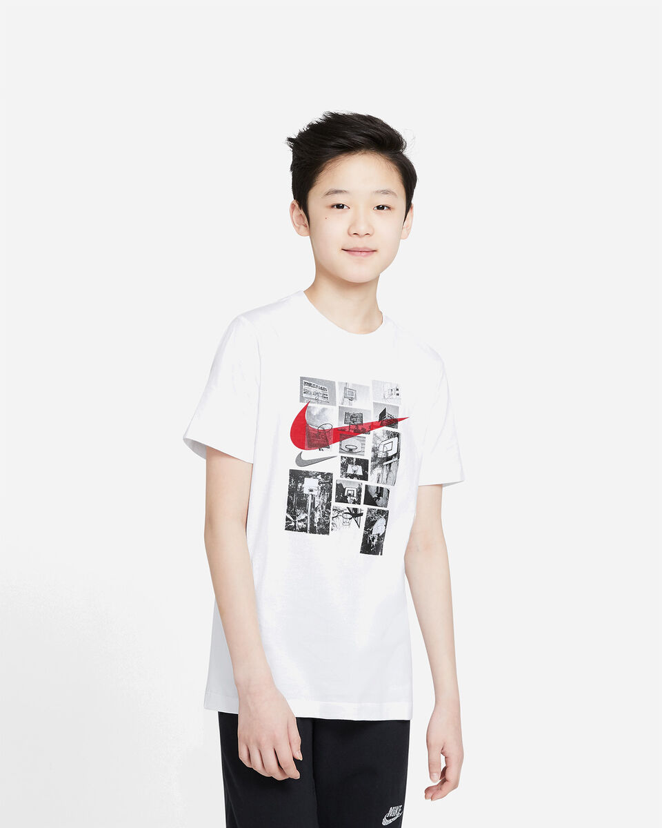  T-Shirt NIKE GRAPHIC BASKET JR S5352167|100|S scatto 0