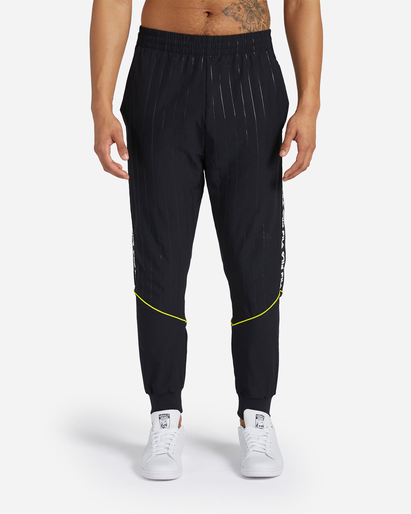  Pantalone FILA STREETWEAR LOGO TAPE -RECYCLED M S4100546|050|XS scatto 0