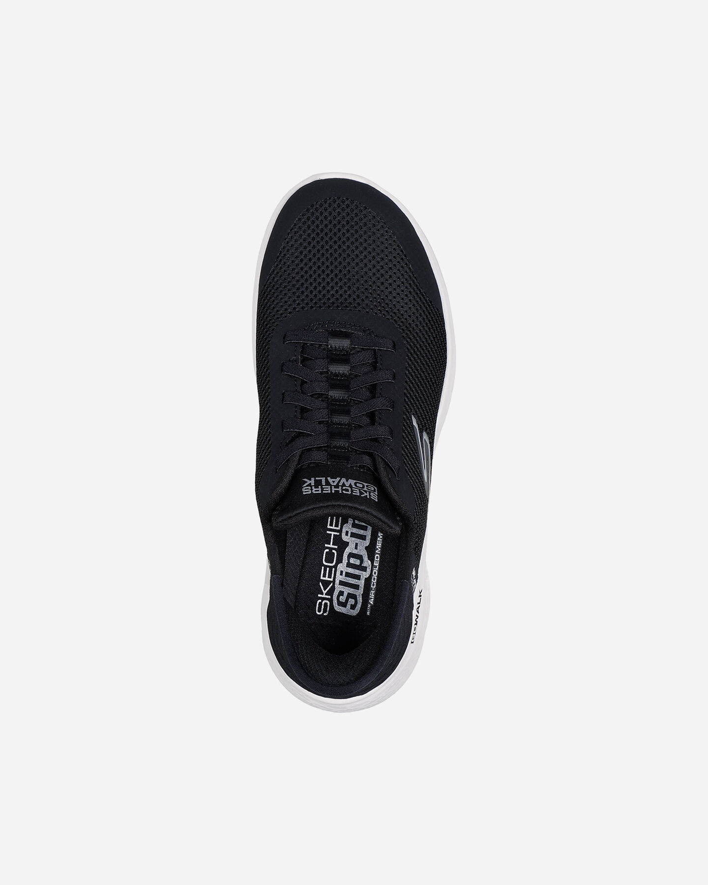  Scarpe sneakers SKECHERS SKECHLITE PRO GO WALK SLIP IN W S5665930|BKW|37 scatto 3