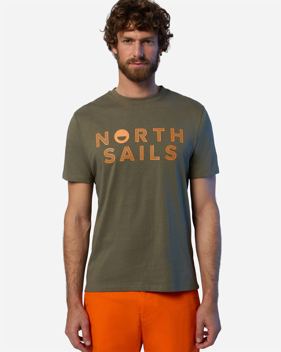  T-Shirt NORTH SAILS LINEAR LOGO M S5684006|0441|S scatto 1