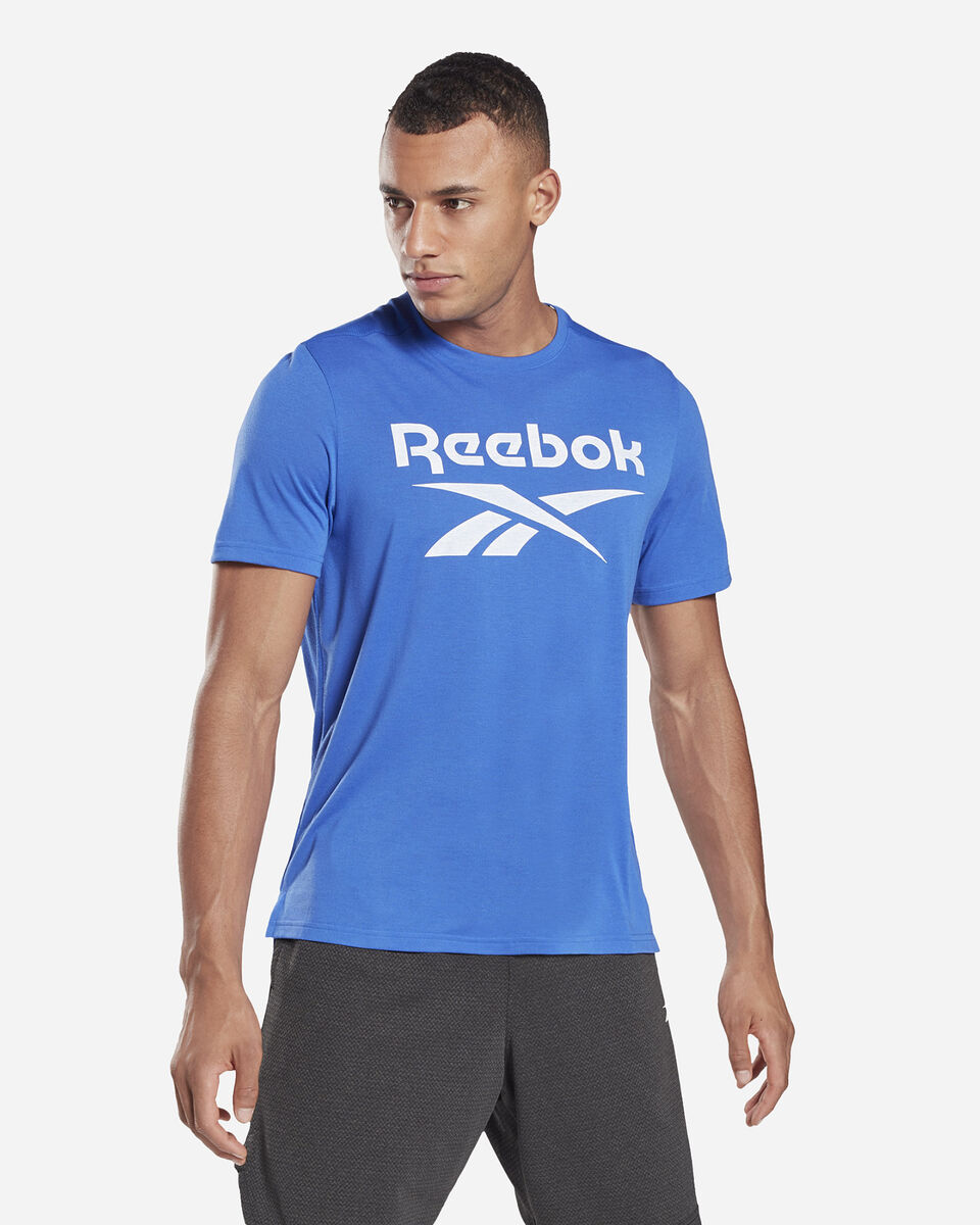  T-Shirt training REEBOK WORKOUT GRAPHIC M S5280252|UNI|S scatto 2