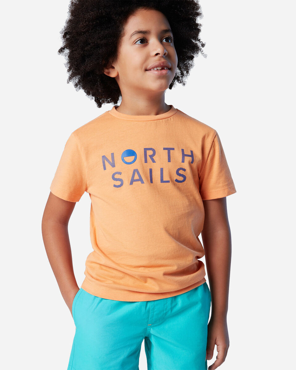  T-Shirt NORTH SAILS LOGO EXTENDED JR S5684031|0723|8 scatto 2
