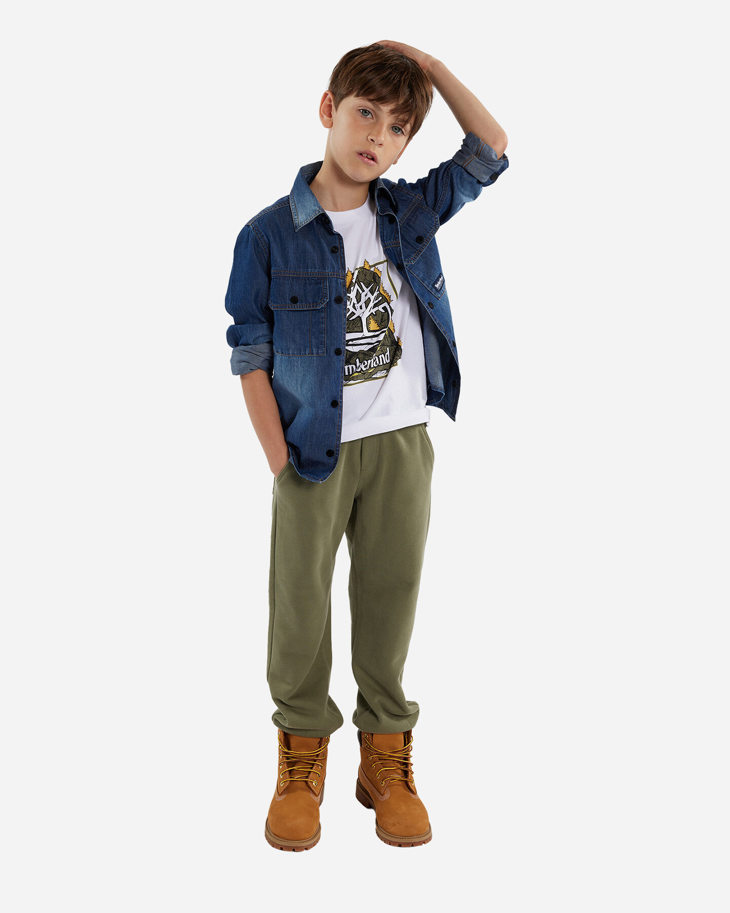  T-Shirt TIMBERLAND GRAPHIC TREE JR S4131411|10P|06A scatto 3
