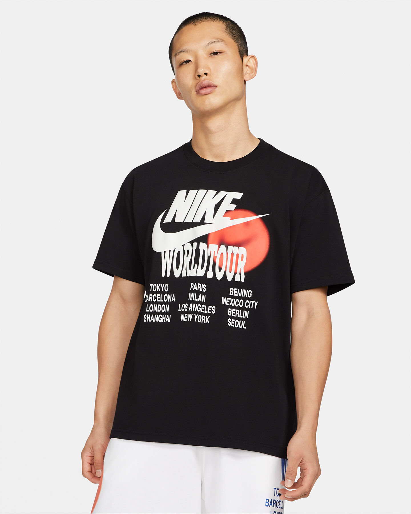 T-Shirt NIKE WTOUR GRAPHIC M S5267719|010|XS scatto 0