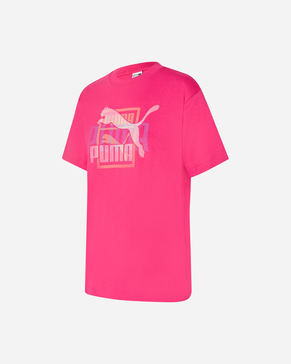  T-Shirt PUMA BIG LOGO COLOR W S5547462|25|XS scatto 0