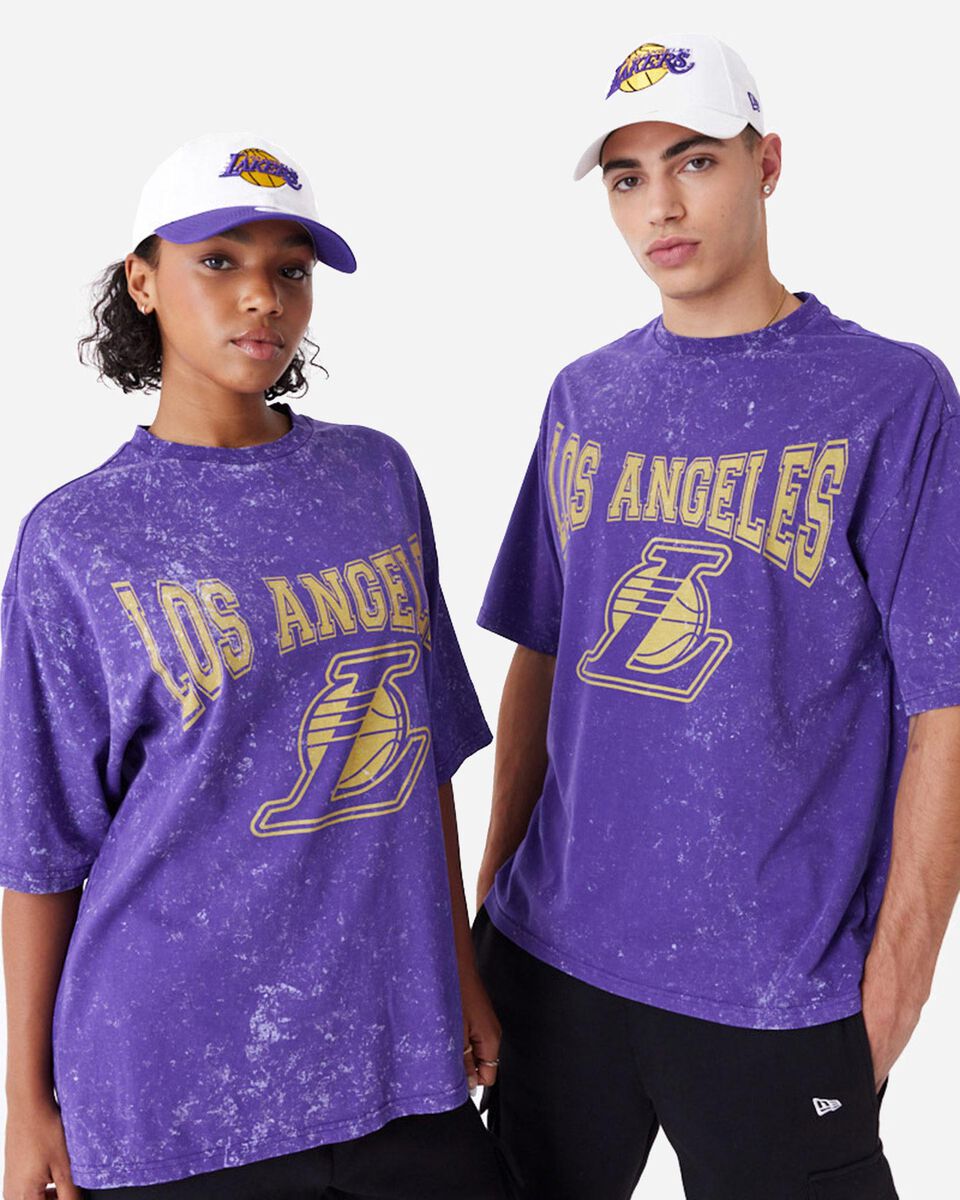  T-Shirt NEW ERA WASHED LOS ANGELES LAKERS M S5692311|500|XS scatto 2