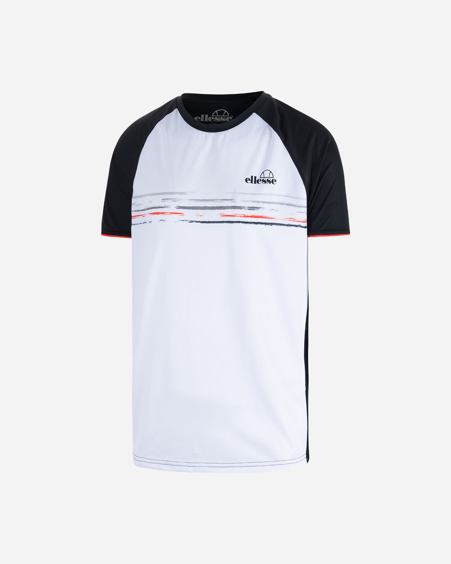  T-Shirt tennis ELLESSE FIVE STRIPES M S4117572|001|S scatto 5