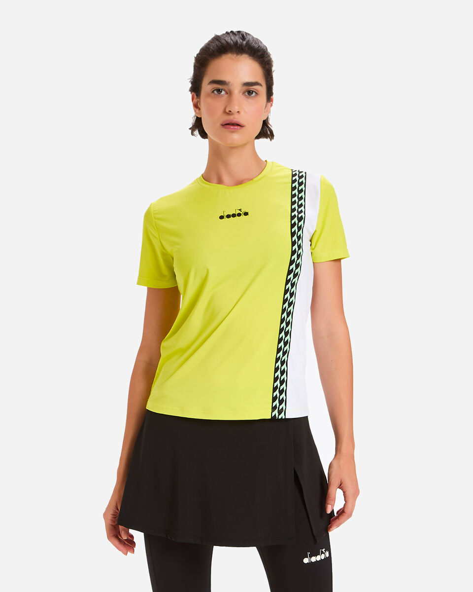  T-Shirt tennis DIADORA CHALLENGER W S5316854|70323|XS scatto 0