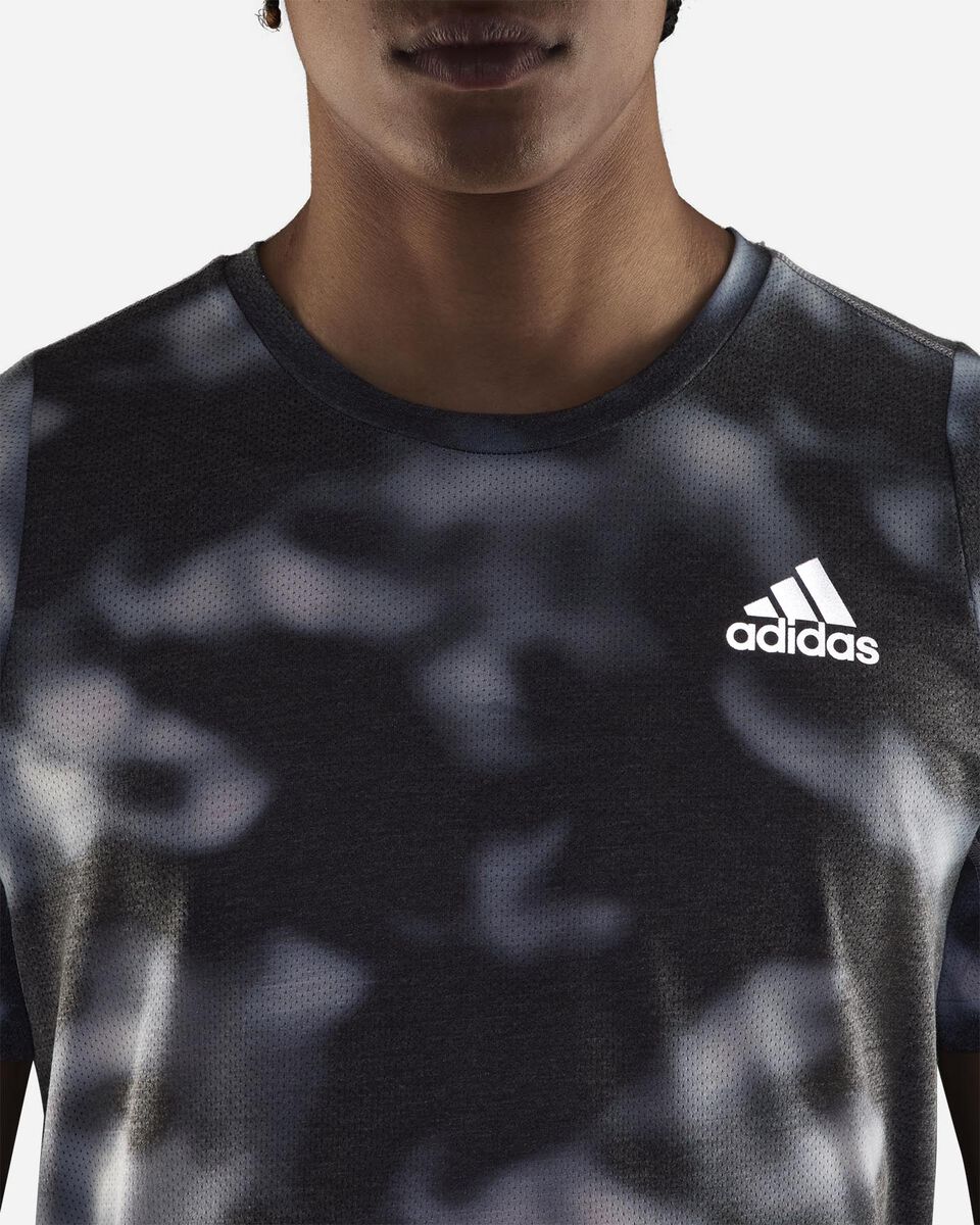  T-Shirt running ADIDAS ICONS 3BAR M S5466623|UNI|S scatto 4