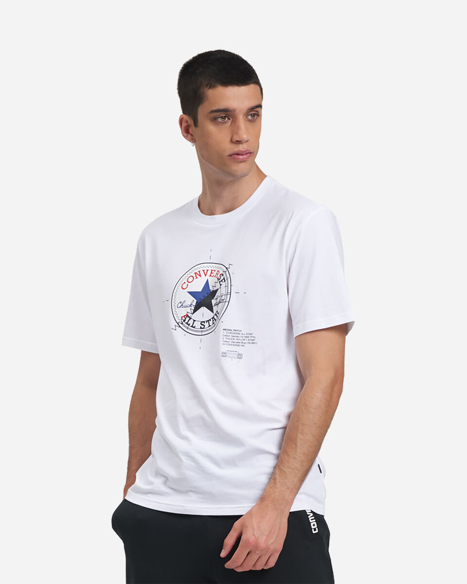  T-Shirt CONVERSE ANATOMY CHUCK M S5410578|102|XS scatto 0