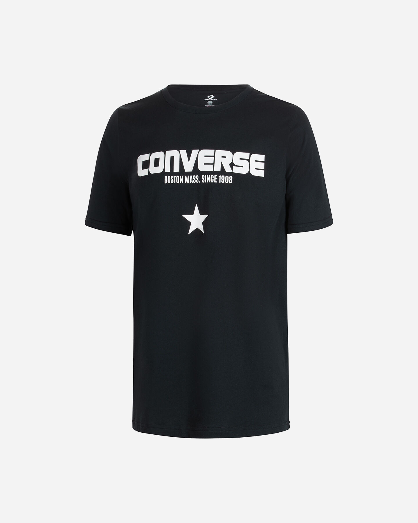  T-Shirt CONVERSE SCRIPT M S5549416|001|XS scatto 0