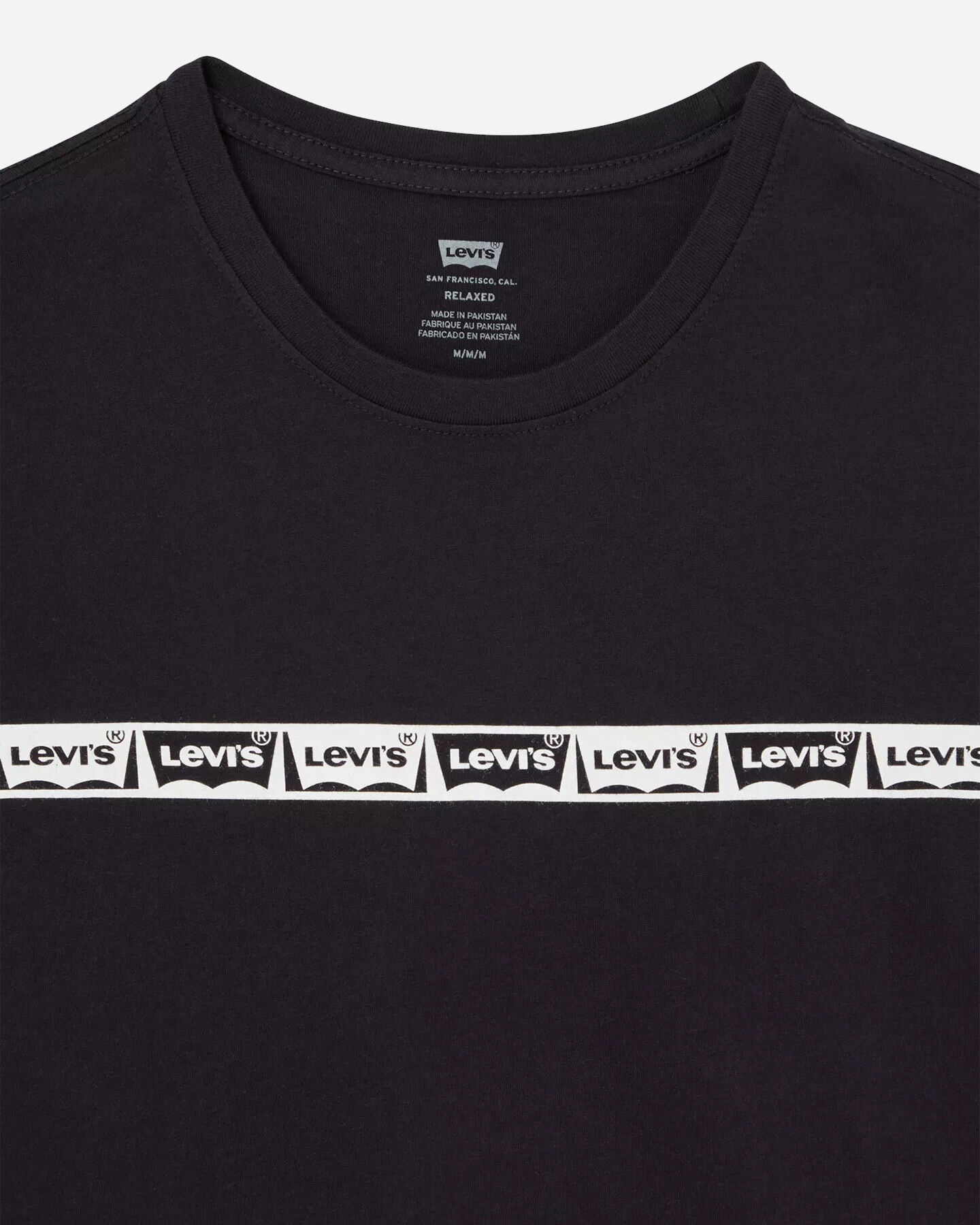  T-Shirt LEVI'S RELAXED STRIPE LOGO M S4113274 scatto 5