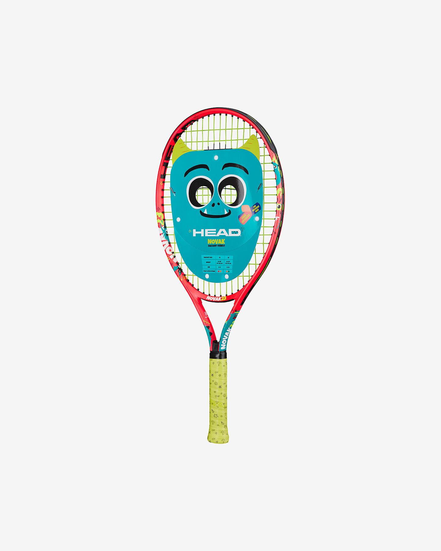  Racchetta tennis HEAD NOVAK 23 JR S5220901|UNI|SC06 scatto 1