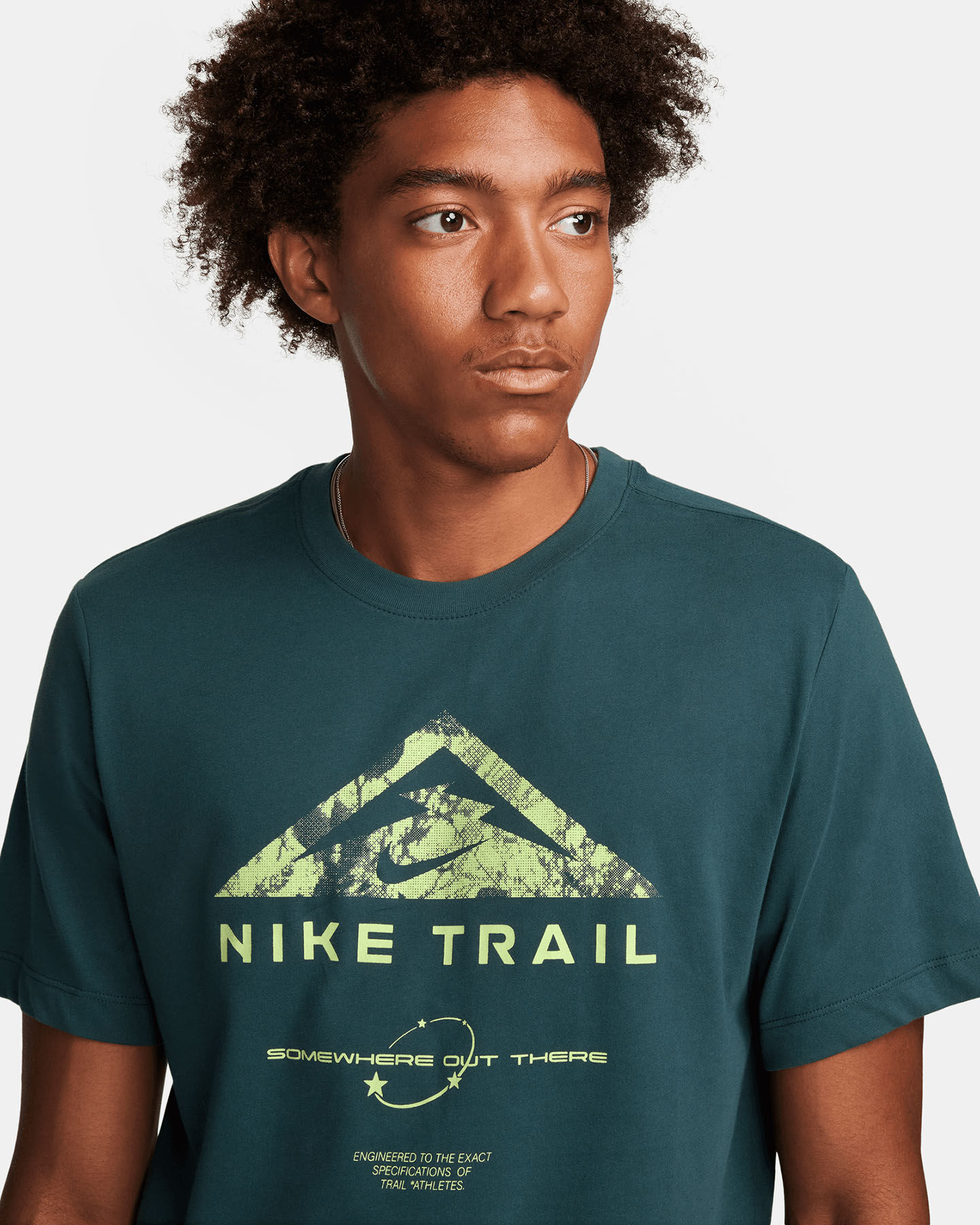  T-Shirt running NIKE TRAIL DRI FIT M S5620505|328|S scatto 3