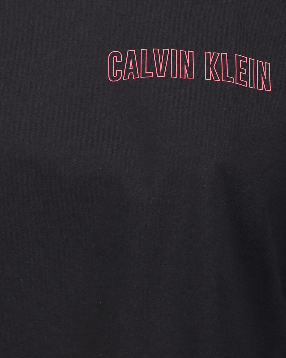  T-Shirt CALVIN KLEIN SPORT UTILITY STRONG CROP W S4076020|007|XS scatto 2