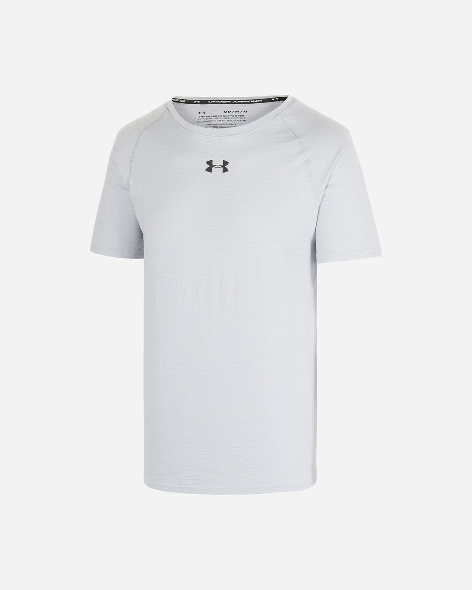  T-Shirt training UNDER ARMOUR CHARGED M S5169036|0011|SM scatto 0