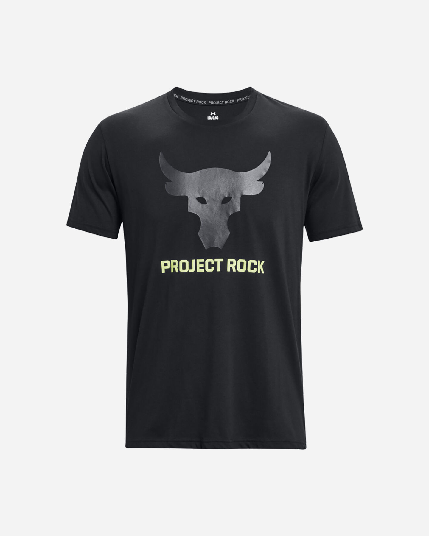  T-Shirt UNDER ARMOUR THE ROCK PJT ROCK BRAHMA BULL M S5579855|0001|LG scatto 0