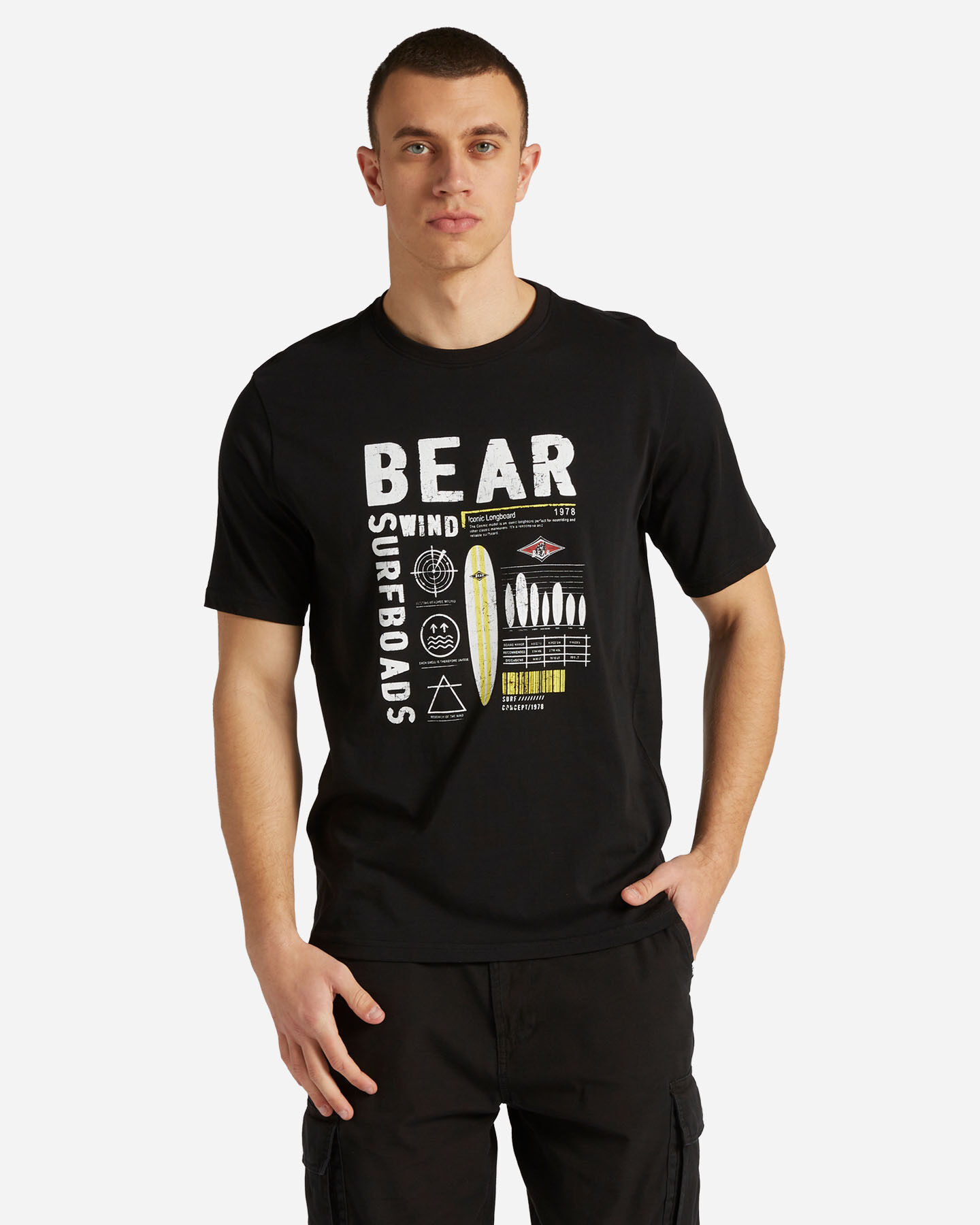  T-Shirt BEAR HERITAGE M S4131632|050|S scatto 0