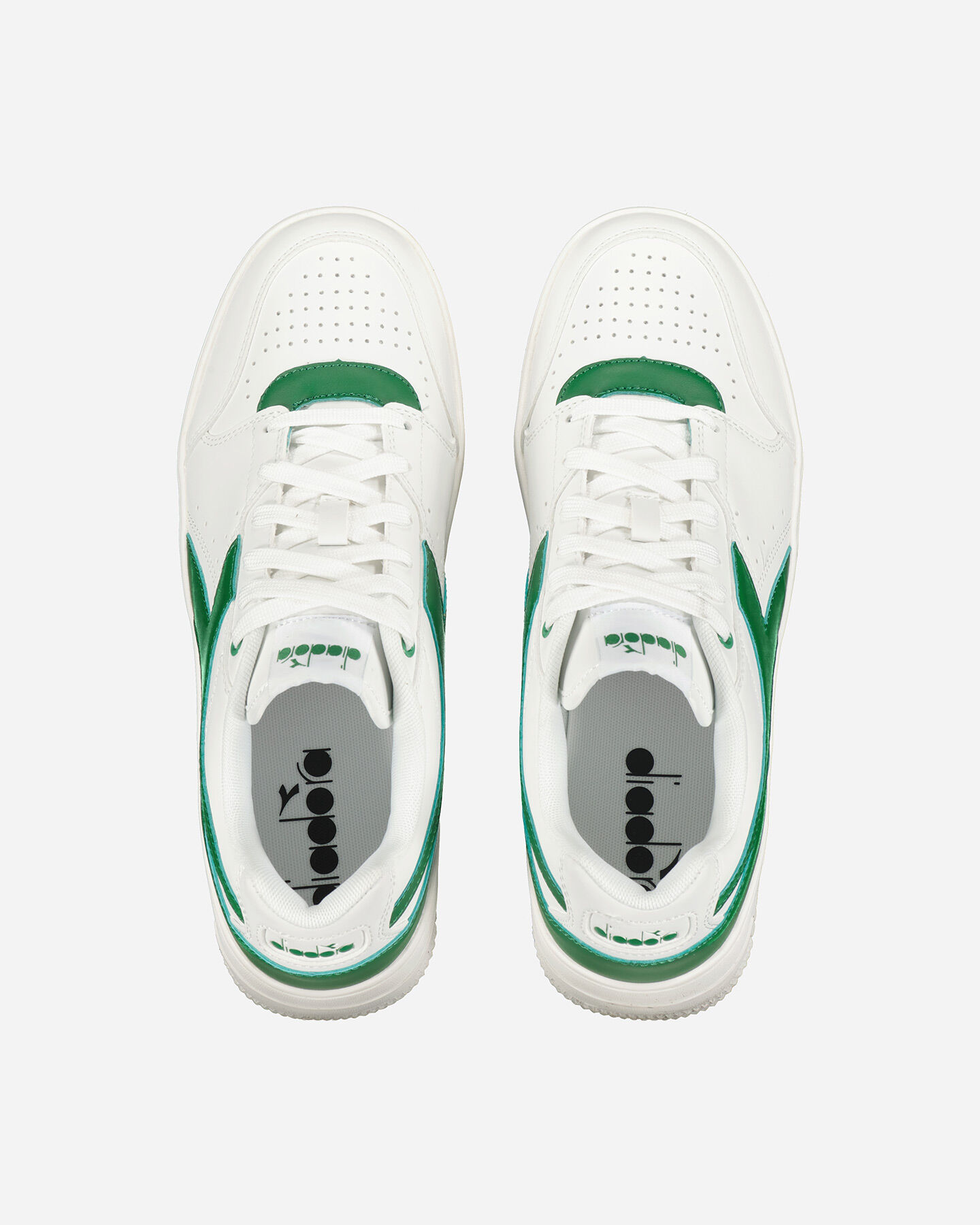  Scarpe sneakers DIADORA JUMPER M S4123580|WHT-GREEN|6,5 scatto 3