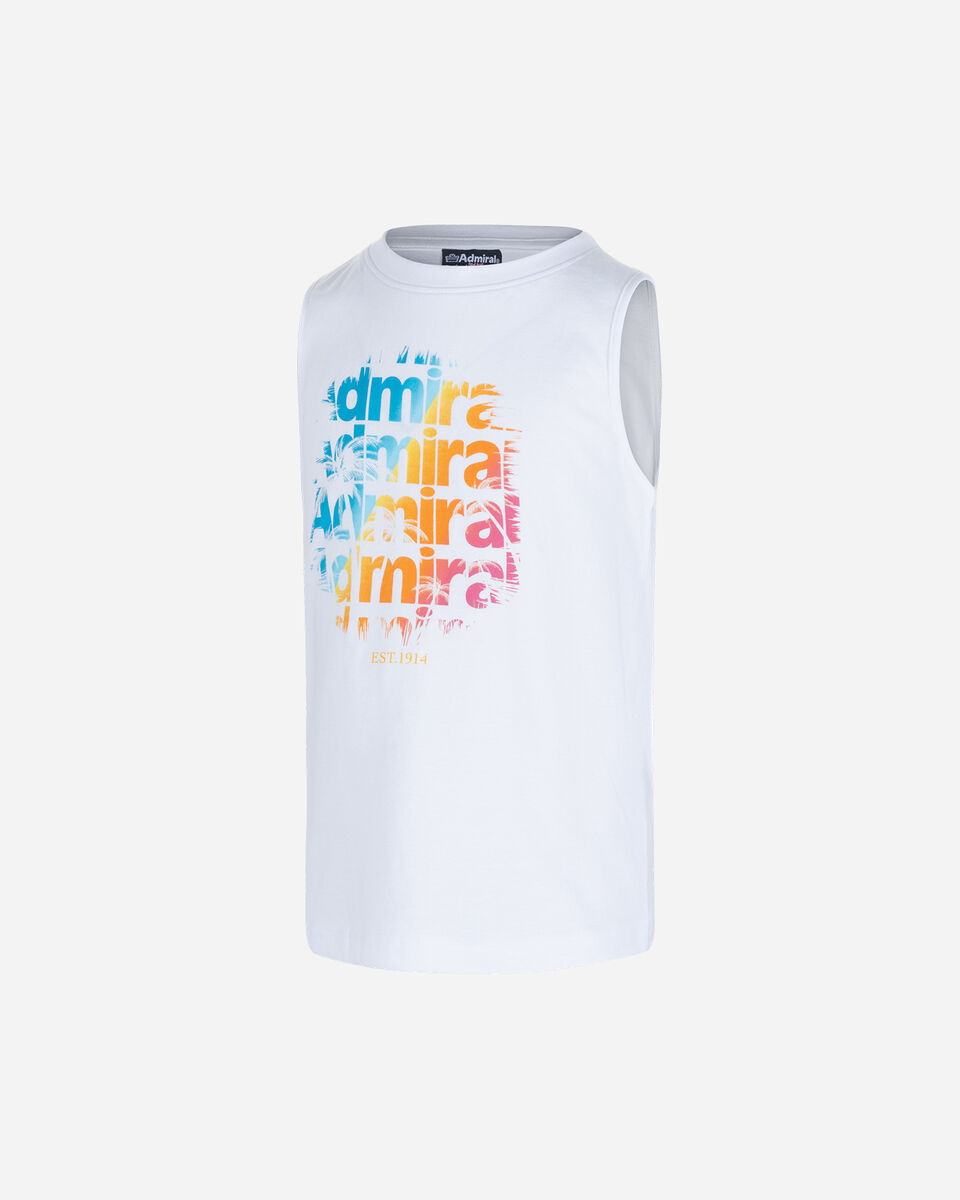  T-Shirt ADMIRAL RAINBOW LOGO JR S4121679|001|8A scatto 0
