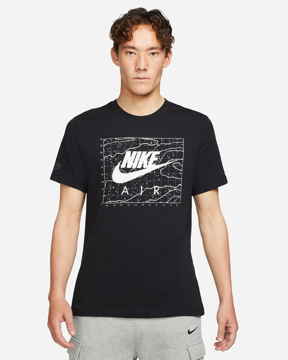  T-Shirt NIKE AIR HBR2 M S5433639|010|XS scatto 0
