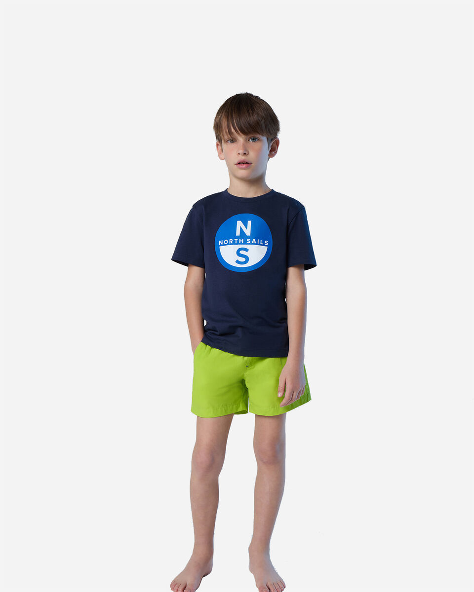  T-Shirt NORTH SAILS NEW LOGO CLASSIC JR S5684028|0802|8 scatto 5