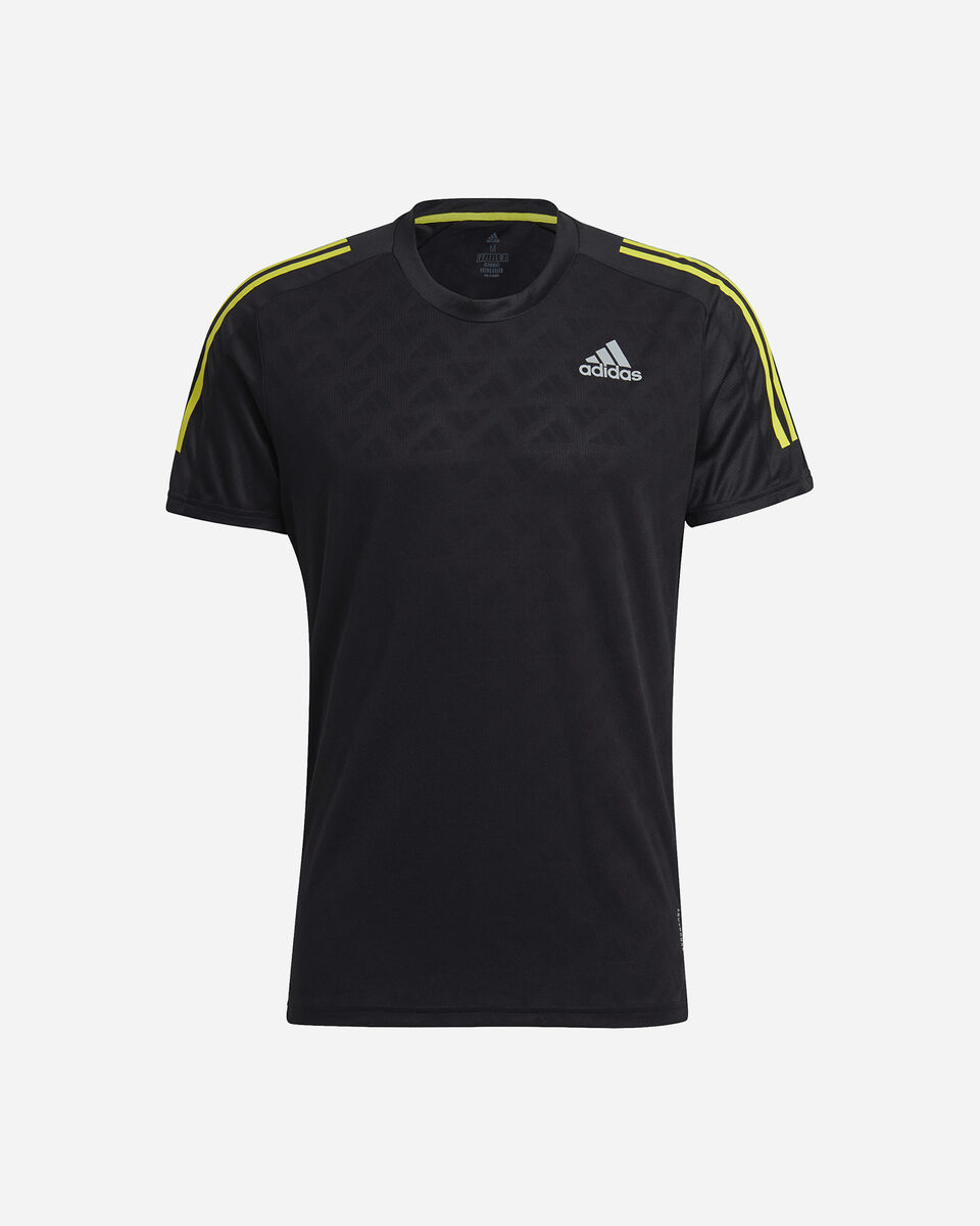 T-Shirt running ADIDAS OWN THE RUN 3STRIPES ITERATION M S5275895|UNI|XS scatto 0