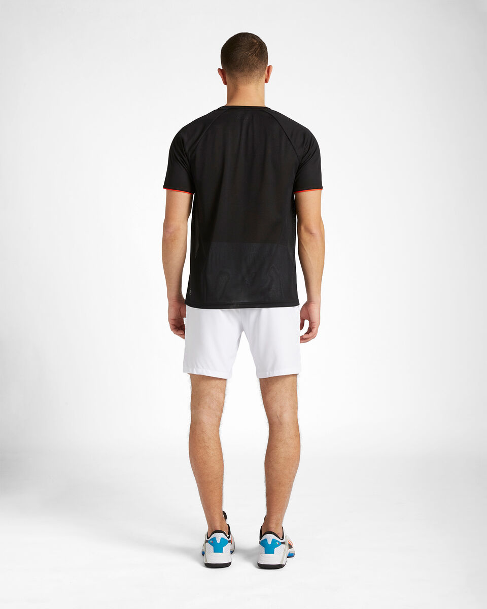  T-Shirt tennis ELLESSE FIVE STRIPES M S4117572|001|S scatto 2