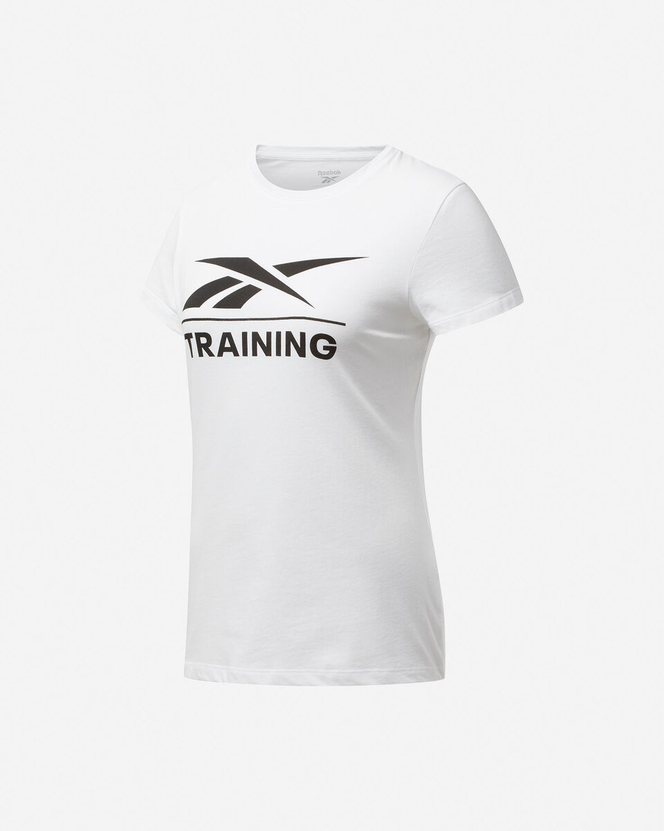  T-Shirt training REEBOK NEW BIG LOGO W S5214399|UNI|XS scatto 0