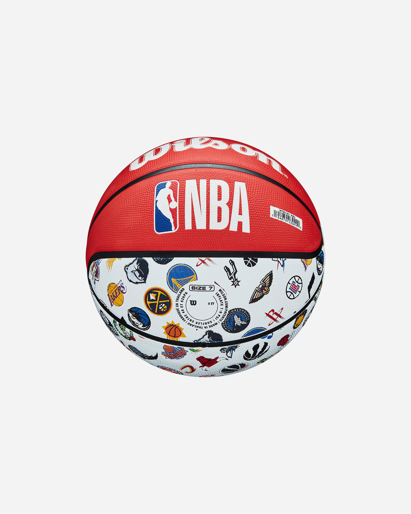  Pallone basket WILSON NBA ALL TEAM BSKT RWB  S5331590|UNI|7 scatto 5