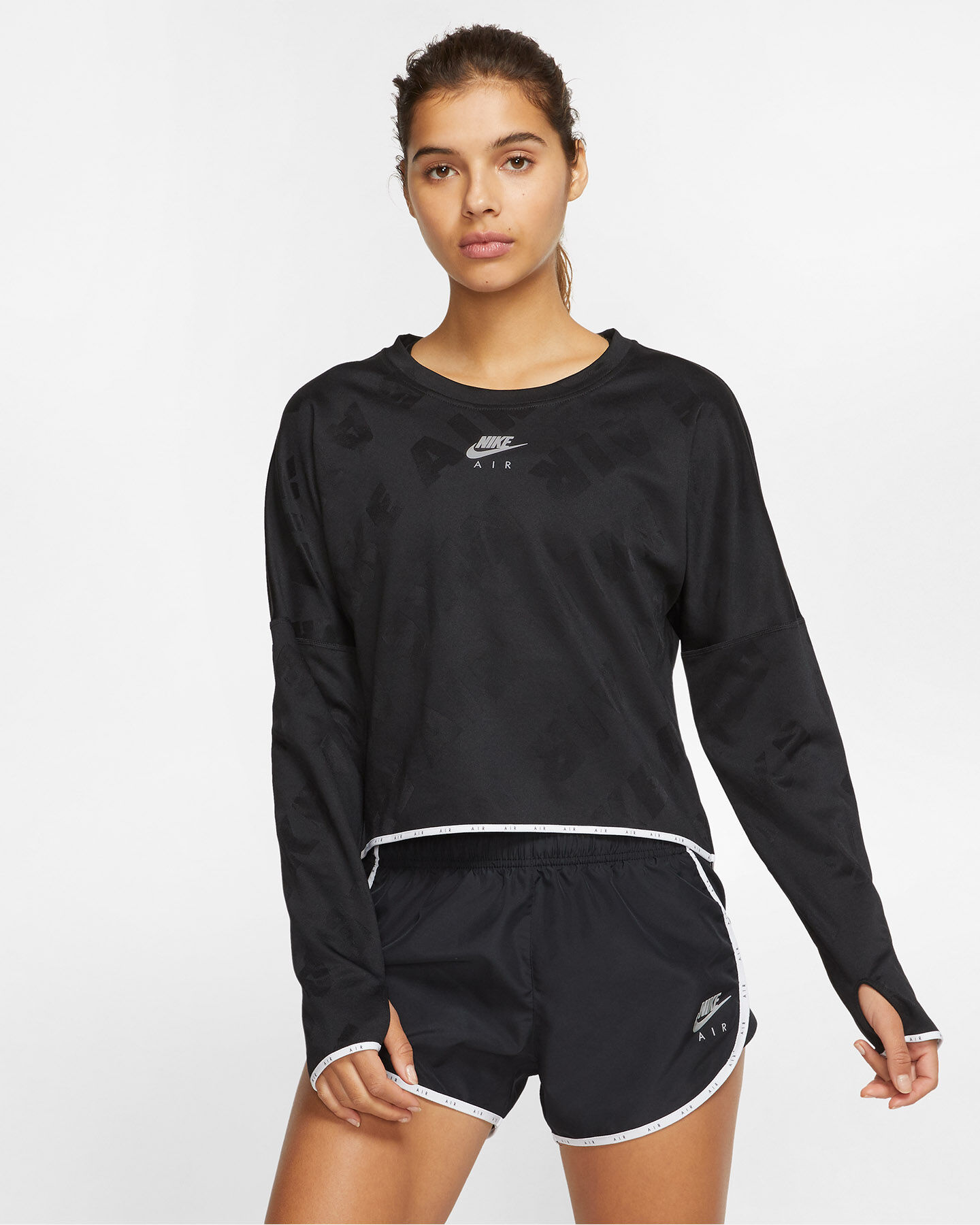  Maglia running NIKE AIR MIDLAYER W S5163968|010|S scatto 2