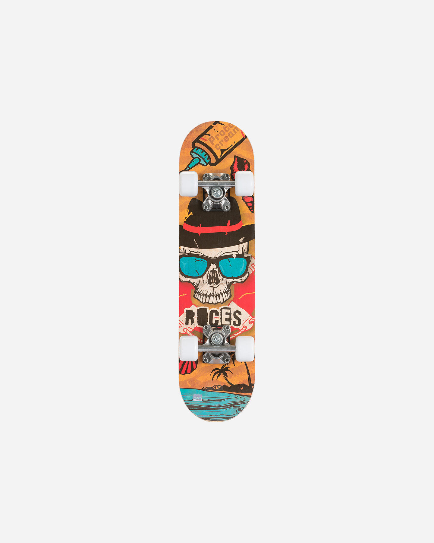  Skateboard ROCES 4" SKULL BEACH MINI  S5428053|999|UNI scatto 0
