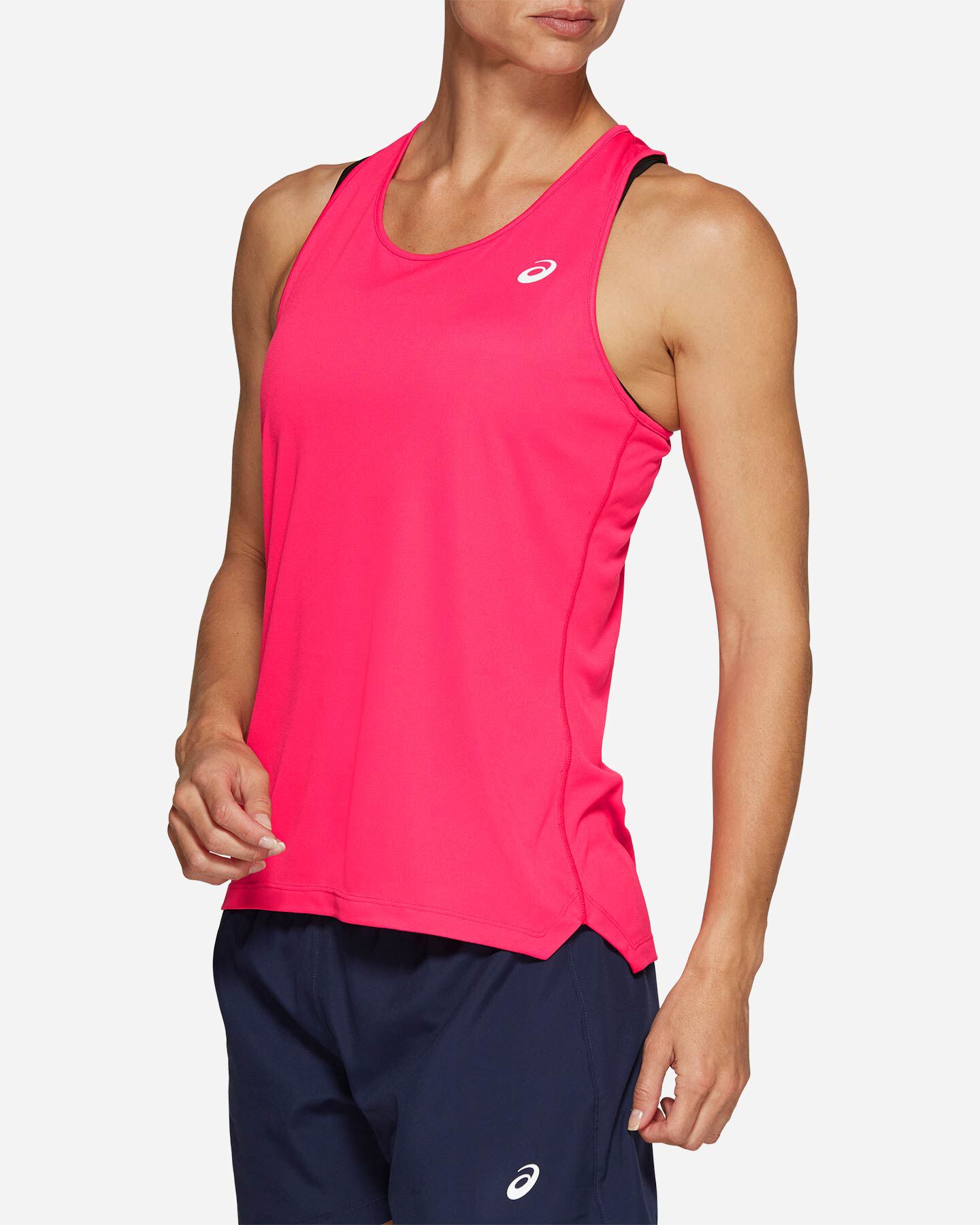  Canotta running ASICS TANK PINK FLUO W S5159552|704|XS scatto 0