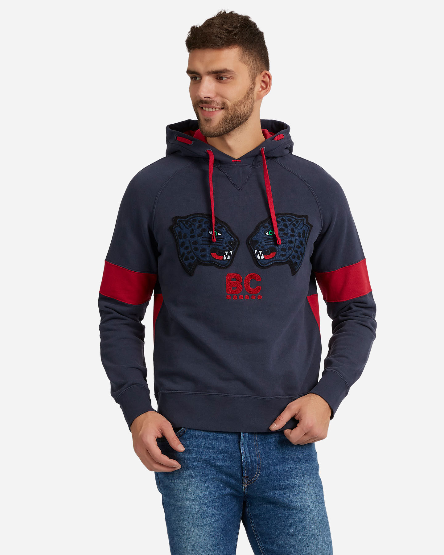  Felpa BEST COMPANY HOODY PANTHER OLMES M S4053384|C007|S scatto 0