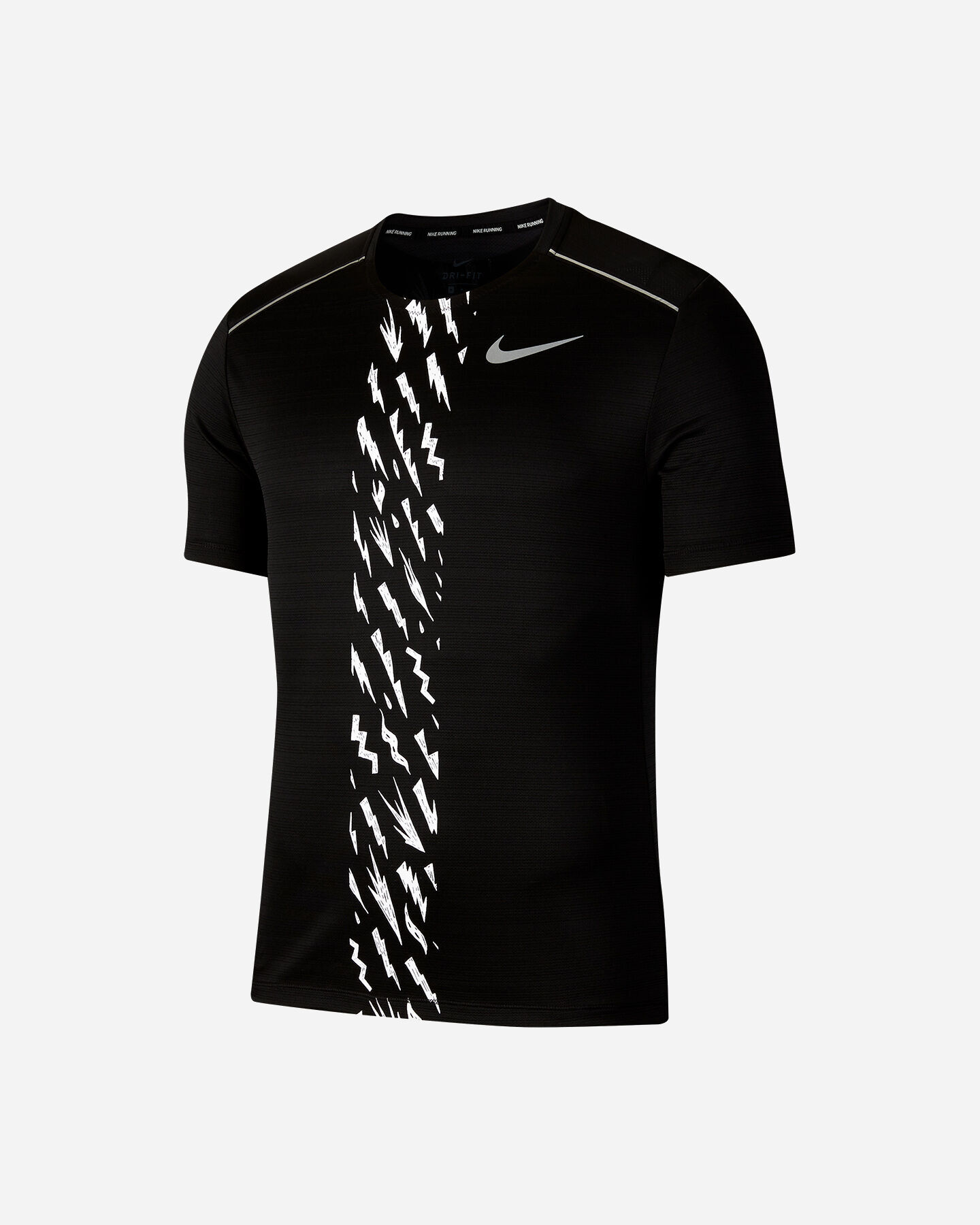  T-Shirt running NIKE DRI-FIT MILER M S5164391|010|S scatto 0