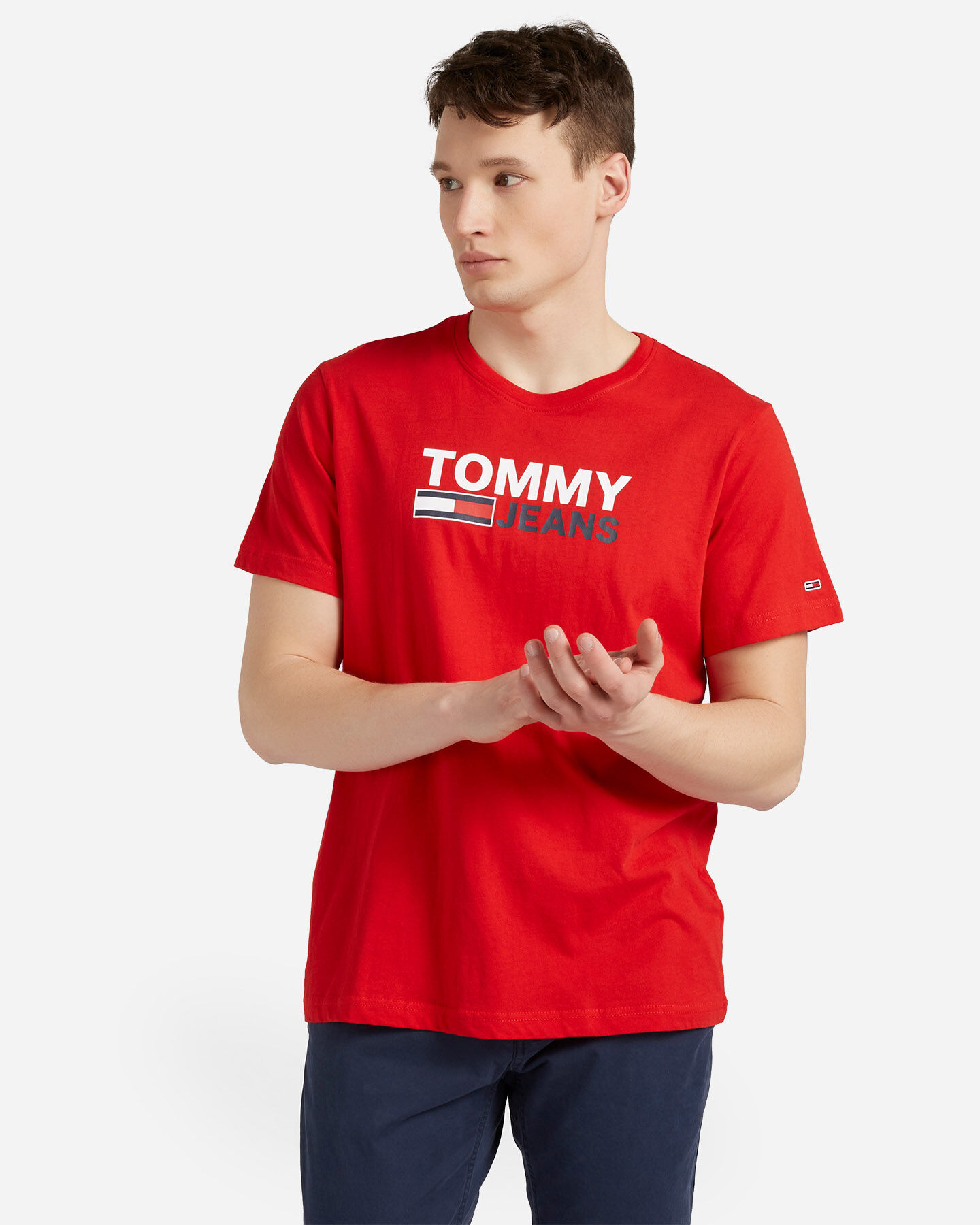  T-Shirt TOMMY HILFIGER CORP LOGO M S4088728|XNL|XS scatto 0