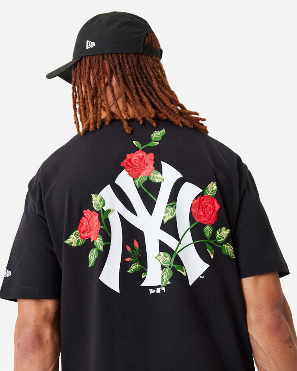  Maglia basket NEW ERA FLORAL NY YANKEES M S5546398 scatto 4