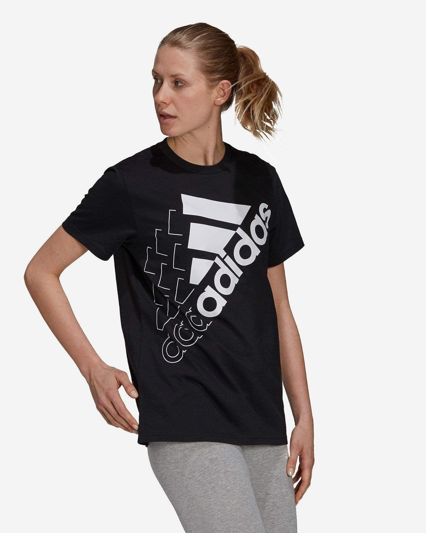  T-Shirt ADIDAS BRAND LOVE BIG LOGO W S5328663|UNI|XS scatto 2