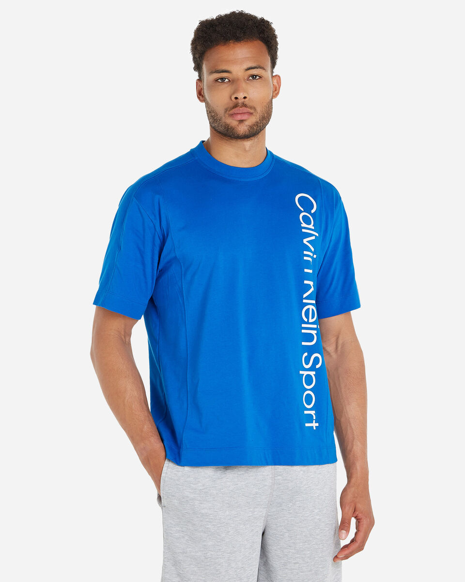  T-Shirt CALVIN KLEIN SPORT ICON LOGO SPORT M S4129343|CGN|XS scatto 0