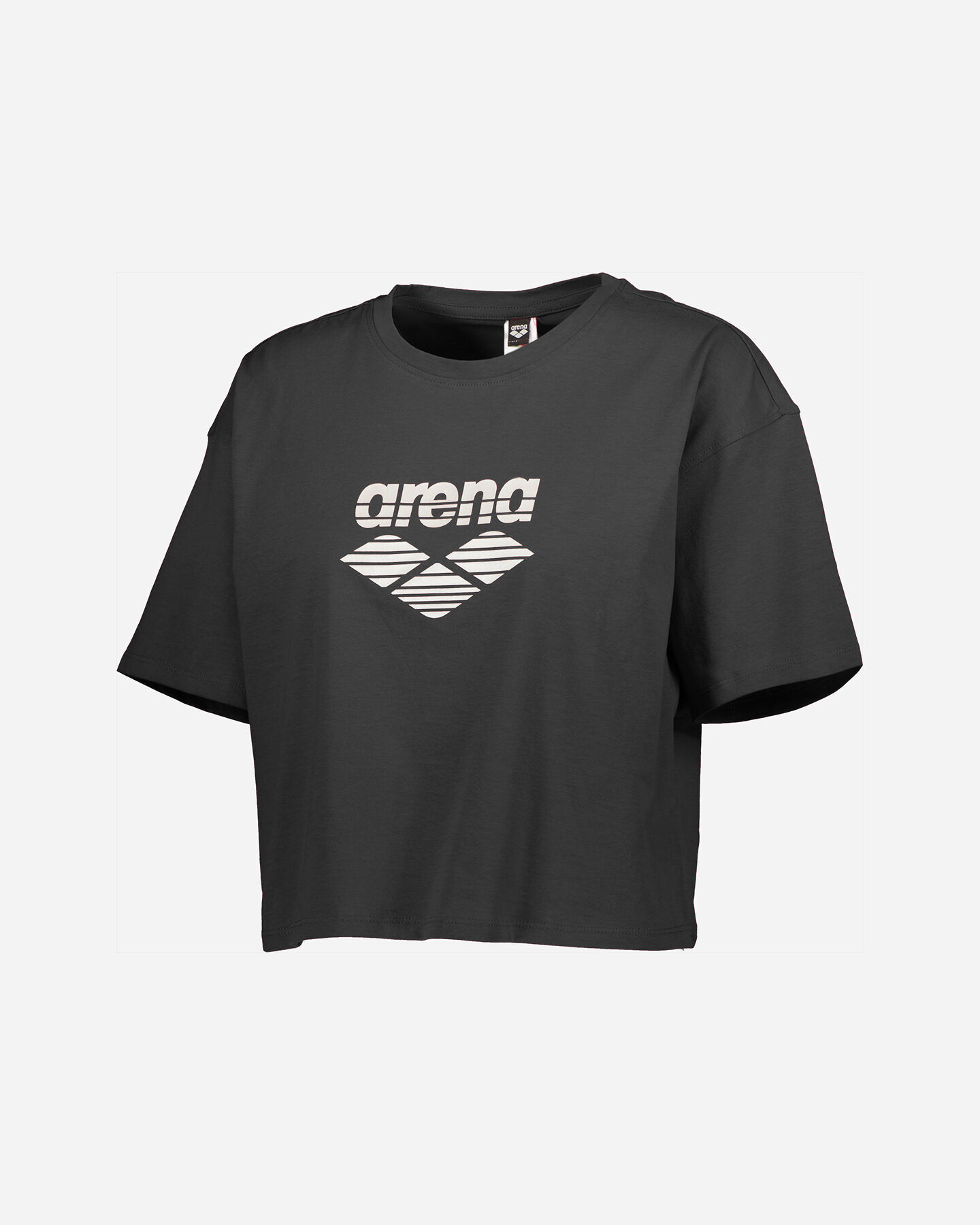  T-Shirt ARENA CROP BLOGO STRIPED W S4094291|050|XS scatto 5