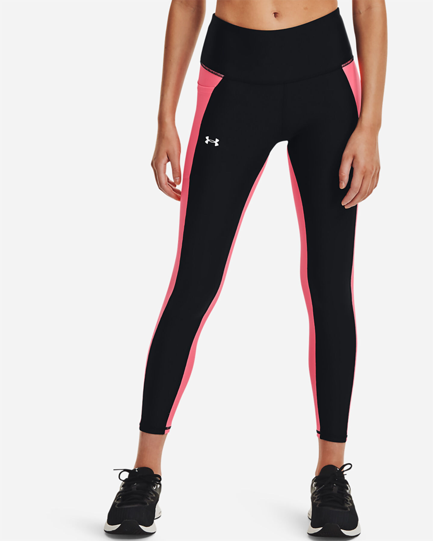 Leggings UNDER ARMOUR LATERAL INSERT 7/8 W S5336860|0001|XS scatto 2